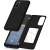 Black Goospery Magnetic Door Bumper Card Holder Case For Galaxy S20