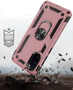 Galaxy S20 FE 5G Rose Gold 360 Rotating Metal Ring Armor Stand Case 7 Galaxy S20 FE 5G Rose Gold 360 Rotating Metal Ring Armor Stand Case -Cheap NewCase Store galaxy s20 metal kickstand case rose gold 4 57132.1690772555