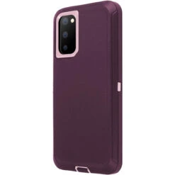 Purple Heavy Duty Military Defense Drop Proof Case For Galaxy S20 -Cheap NewCase Store galaxy s20 military grade defender case purple 3 47297.1673915606