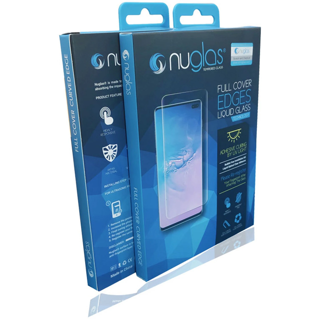 Galaxy S20 NUGLAS Full Cover UV Glue Tempered Glass Protector 1 Galaxy S20 NUGLAS Full Cover UV Glue Tempered Glass Protector