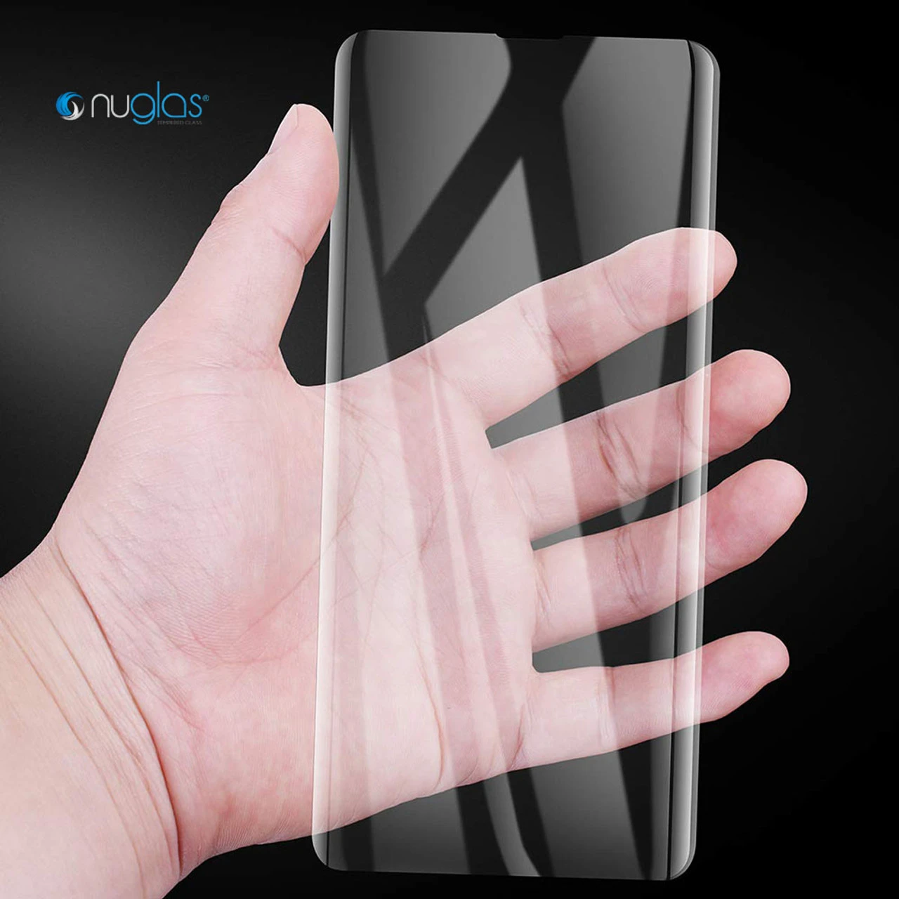 Galaxy S20+ Plus NUGLAS Full Cover UV Glue Tempered Glass Protector 3 Galaxy S20+ Plus NUGLAS Full Cover UV Glue Tempered Glass Protector - Image 3