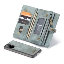 Blue CaseMe 11 Card Slot Wallet Magnetic Case For Galaxy S20 Plus -Cheap NewCase Store galaxy s20 plus caseme multifunctional wallet blue 4 51171.1687237255