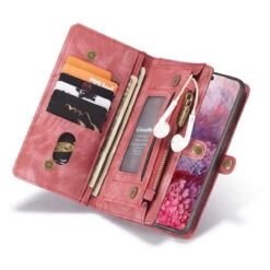 Red CaseMe 11 Card Slot Wallet Magnetic Case For Galaxy S20 Plus 10 Red CaseMe 11 Card Slot Wallet Magnetic Case For Galaxy S20 Plus -Cheap NewCase Store galaxy s20 plus caseme multifunctional wallet red 5 72181.1687237260