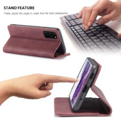 Classy Wine Galaxy S20+ Plus CaseMe Wallet Magnetic Card Holder Case 7 Classy Wine Galaxy S20+ Plus CaseMe Wallet Magnetic Card Holder Case -Cheap NewCase Store galaxy s20 plus caseme wallet wine 3 01626.1690891033