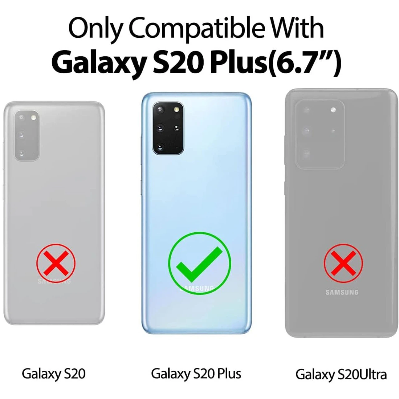 Lilac Goospery Slim Magnetic Door Credit Card Case For Galaxy S20 + Plus 5 Lilac Goospery Slim Magnetic Door Credit Card Case For Galaxy S20 + Plus - Image 5