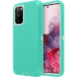Mint Green Galaxy S20+ Plus Tough Military Grade Drop Proof Defender Case