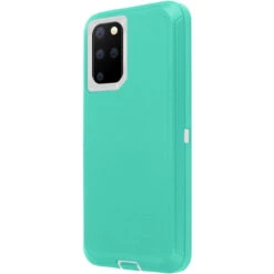Mint Green Galaxy S20+ Plus Tough Military Grade Drop Proof Defender Case -Cheap NewCase Store galaxy s20 plus military grade defender case mint green 5 85555.1673915611