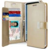 Shiny Gold Genuine Rich Diary Wallet Card Case For Galaxy S20+ Plus