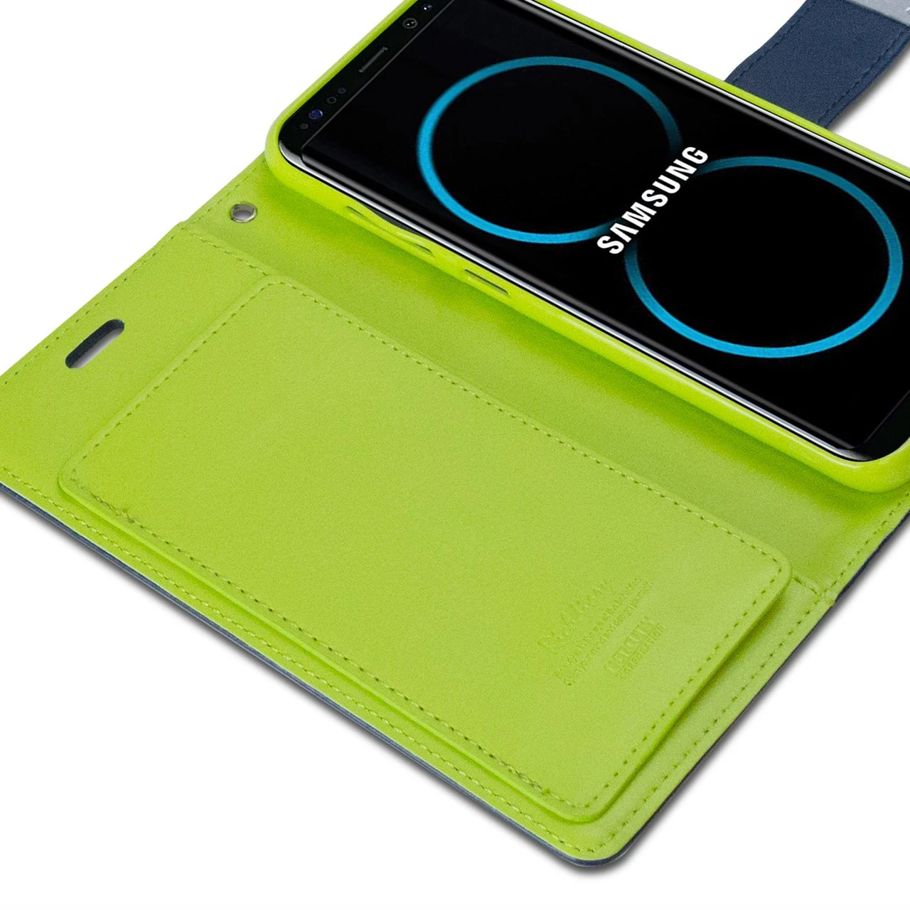 Premium Navy Mercury Rich Diary Wallet Card For Galaxy S20 Ultra 3 Premium Navy Mercury Rich Diary Wallet Card For Galaxy S20 Ultra - Image 3