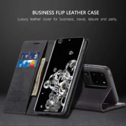 Black Galaxy S20 Ultra CaseMe Wallet Classic Magnetic Handmade Case 12 Black Galaxy S20 Ultra CaseMe Wallet Classic Magnetic Handmade Case -Cheap NewCase Store galaxy s20 ultra caseme wallet black 3 58815.1675199897