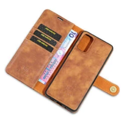 Brown Galaxy S20 Ultra DG.Ming Premium 2 In 1 Magnetic Case And Wallet -Cheap NewCase Store galaxy s20 ultra dg ming wallet magnetic case brown 7 54812.1701321579