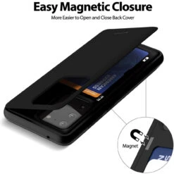 Black Galaxy S20 Ultra Goospery Slim Shock Proof Magnetic Door Case 9 Black Galaxy S20 Ultra Goospery Slim Shock Proof Magnetic Door Case -Cheap NewCase Store galaxy s20 ultra goospery magnetic door case black 3 88247.1675299390