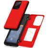 Red Galaxy S20 Ultra Goospery Slim Magnetic Door Credit Card Case