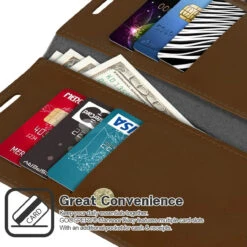 Brown Galaxy S20 Ultra Genuine Mercury Mansoor Wallet Card Case -Cheap NewCase Store galaxy s20 ultra mansoor brown 3 05223.1693283451
