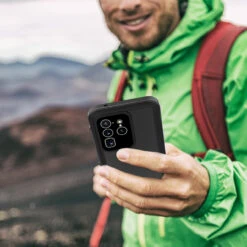 Black Samsung Galaxy S20 Ultra Waterproof Dirtproof Shock Proof Case -Cheap NewCase Store galaxy s20 ultra waterproof case black 4 93569.1689224314