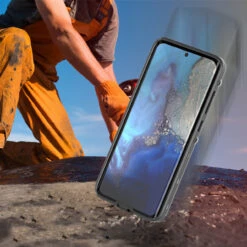 Black Samsung Galaxy S20 Waterproof Dirtproof Shock Proof Case -Cheap NewCase Store galaxy s20 waterproof case black 3 78146.1689224309