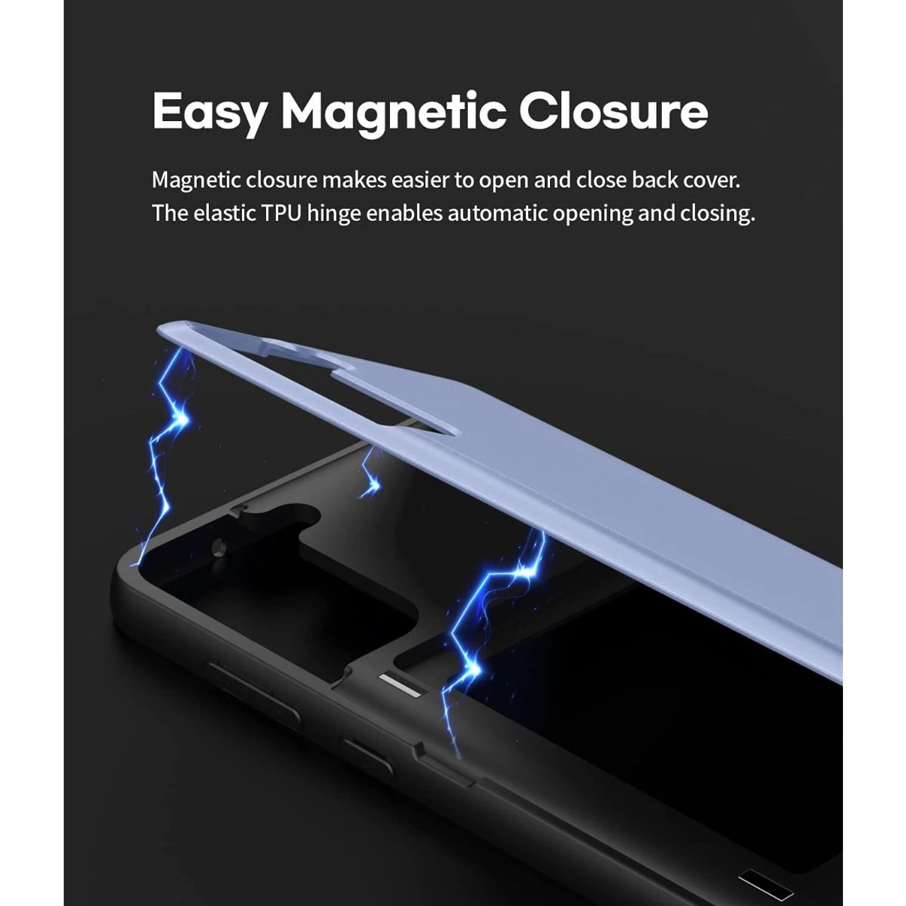 Lilac Galaxy S21 FE Mercury Magnetic Door Bumper Card Holder Case 6 Lilac Galaxy S21 FE Mercury Magnetic Door Bumper Card Holder Case - Image 6