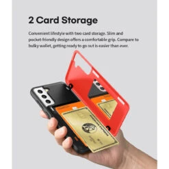 Red Galaxy S21 FE Goospery Magnetic Door Bumper Card Holder Case 10 Red Galaxy S21 FE Goospery Magnetic Door Bumper Card Holder Case -Cheap NewCase Store galaxy s21 fe goospery magnetic door case red 3 72565.1652821102