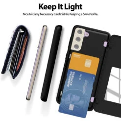 Black Mercury Magnetic Door 2 Card Shock Proof Case For Galaxy S21 10 Black Mercury Magnetic Door 2 Card Shock Proof Case For Galaxy S21 -Cheap NewCase Store galaxy s21 goospery magnetic door case black 4 43921.1667280987