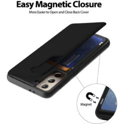 Black Mercury Magnetic Door 2 Card Shock Proof Case For Galaxy S21 11 Black Mercury Magnetic Door 2 Card Shock Proof Case For Galaxy S21 -Cheap NewCase Store galaxy s21 goospery magnetic door case black 5 28939.1667280987
