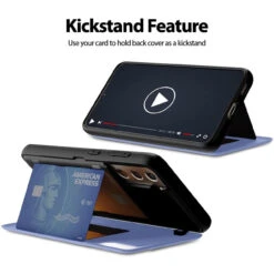 Lilac Galaxy S21 Mercury Magnetic Door 2 Card Shock Proof Case -Cheap NewCase Store galaxy s21 goospery magnetic door case lilac 4 68076.1667280992