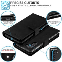 Black Galaxy S21 Genuine Mercury Mansoor Wallet Case Cover -Cheap NewCase Store galaxy s21 mansoor wallet black 4 55350.1690772469