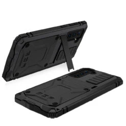 Black Extreme Dustproof Shockproof Metal Case For Galaxy S21 Plus -Cheap NewCase Store galaxy s21 plus extreme metal military case black 6 67820.1695033919