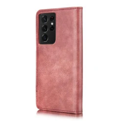 Red DG.Ming Wallet Removable Magnetic Case With Card Slots For Galaxy S21 Ultra -Cheap NewCase Store galaxy s21 ultra dg ming wallet magnetic case red 3 59159.1701321618