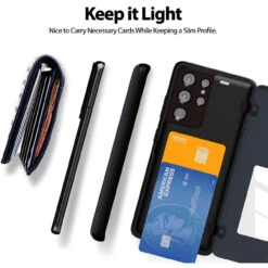 Black Galaxy S21 Ultra Goospery Magnetic Door 2 Card Shock Proof Case -Cheap NewCase Store galaxy s21 ultra goospery magnetic door case black 3 88807.1652821108
