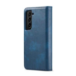 Blue DG.Ming Magnetic 2-in-1 Shockproof Leather Wallet Case For Galaxy S22 -Cheap NewCase Store galaxy s22 dg ming wallet magnetic case blue 3 90644.1701321620