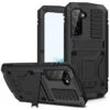 Black Galaxy S22 Extreme Dustproof Shockproof Metal Case
