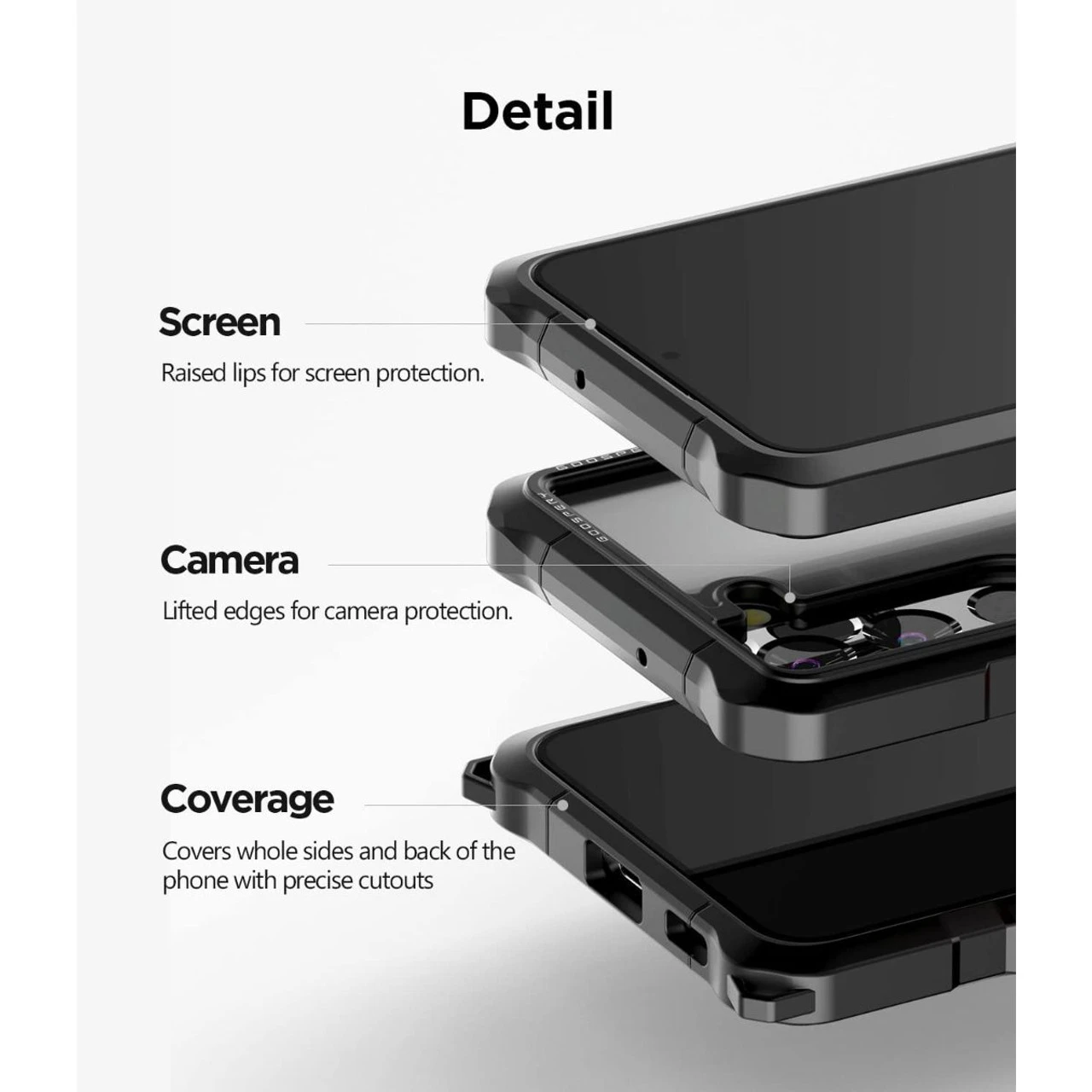 Galaxy S22 Mercury Z Bumper Crystal Clear Dual Layer Shock Proof Case 2 Galaxy S22 Mercury Z Bumper Crystal Clear Dual Layer Shock Proof Case - Image 2