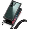 Mercury Z Bumper Clear Back Dual Layer Case For Galaxy S22 Ultra