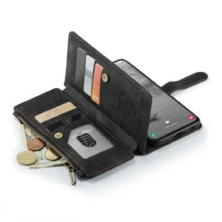 Black CaseMe C30 Wallet Case With Zipper Folio & Wrist Strap For Galaxy S23 13 Black CaseMe C30 Wallet Case With Zipper Folio & Wrist Strap For Galaxy S23 -Cheap NewCase Store galaxy s23 caseme multifunctional wallet black 6 46264.1692847964