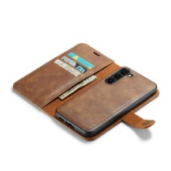 Brown Galaxy S23 DG.Ming Wallet Removable Magnetic Case With Card Slots -Cheap NewCase Store galaxy s23 dg ming wallet magnetic case brown 6 53849.1701321645