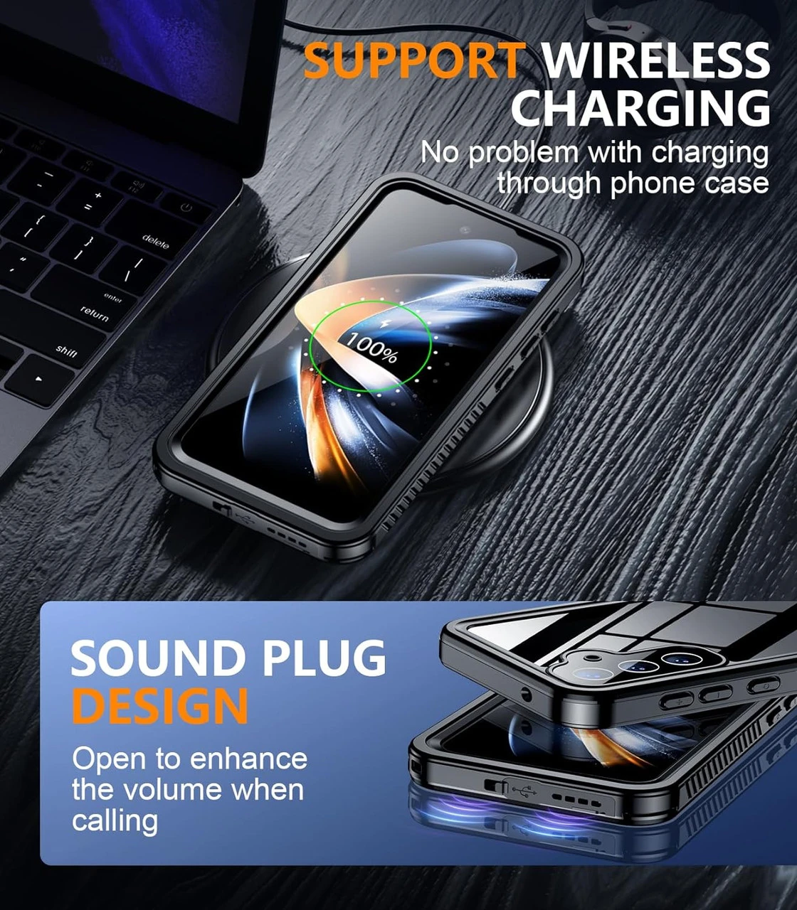 Galaxy S23 FE Waterproof Dirtproof Shockproof Defender Case 6 Galaxy S23 FE Waterproof Dirtproof Shockproof Defender Case - Image 6