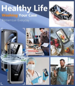 Galaxy S23 FE Waterproof Dirtproof Shockproof Defender Case 13 Galaxy S23 FE Waterproof Dirtproof Shockproof Defender Case -Cheap NewCase Store galaxy s23 fe waterproof cae black 7 14911.1701913007