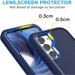 Navy Galaxy S23 Heavy Duty Defender Military Grade Case 7 Navy Galaxy S23 Heavy Duty Defender Military Grade Case -Cheap NewCase Store galaxy s23 military grade defender case navy 3 72378.1681277775