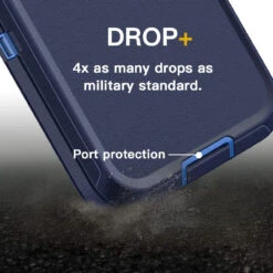 Navy Galaxy S23 Heavy Duty Defender Military Grade Case 8 Navy Galaxy S23 Heavy Duty Defender Military Grade Case -Cheap NewCase Store galaxy s23 military grade defender case navy 4 50624.1681277775