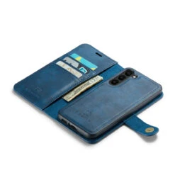 Blue DG.Ming Premium 2 In 1 Magnetic Case And Wallet For Galaxy S23 Plus -Cheap NewCase Store galaxy s23 plus dg ming wallet magnetic case blue 6 01734.1701321658