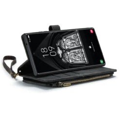 Black CaseMe C30 Wallet Case With Zipper Folio & Wrist Strap For Galaxy S23 Ultra 10 Black CaseMe C30 Wallet Case With Zipper Folio & Wrist Strap For Galaxy S23 Ultra -Cheap NewCase Store galaxy s23 ultra caseme multifunctional wallet black 3 76298.1692849244