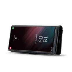 Black DG.Ming Wallet Removable Magnetic Case With Card Slots For Galaxy S23 Ultra -Cheap NewCase Store galaxy s23 ultra dg ming wallet magnetic case black 4 28661.1701321664