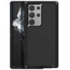 Black Rugged Full Body Heavy Duty Shock Proof Case For Galaxy S23 Ultra