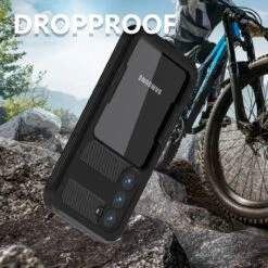 Samsung Galaxy S23 Waterproof Dirtproof Shockproof Defender Case -Cheap NewCase Store galaxy s23 waterproof case black 13 08712.1689224293