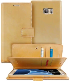 Gold Galaxy J5 Pro Genuine Mercury Mansoor Diary Quality Wallet Case -Cheap NewCase Store galaxy s5 mercury mansoor wallet gold 1 77037.1566099523