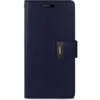 Navy Genuine Mercury Rich Diary Premium Wallet Case For Galaxy S5