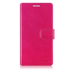 Hot Pink Genuine Mercury Mansoor Diary Wallet Flip Case For Galaxy S6 -Cheap NewCase Store galaxy s6 mercury mansoor wallet hot pink 3 93106.1559210701