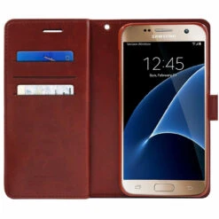 Wine Mercury Mansoor Wallet Case Cover For Samsung Galaxy S7 -Cheap NewCase Store galaxy s7 edge mercury mansoor wallet wine 6 55216.1636970045