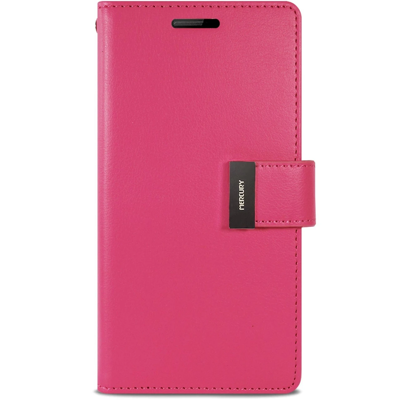 Fashionable Galaxy S7 Genuine Mercury Rich Diary Wallet Case - Hot Pink 2 Fashionable Galaxy S7 Genuine Mercury Rich Diary Wallet Case - Hot Pink - Image 2