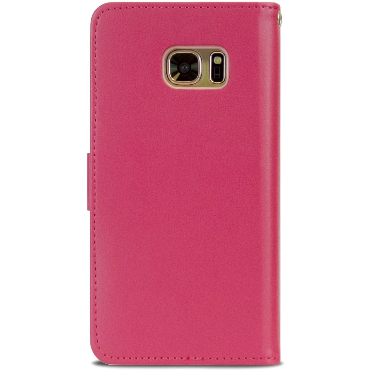 Fashionable Galaxy S7 Genuine Mercury Rich Diary Wallet Case - Hot Pink 3 Fashionable Galaxy S7 Genuine Mercury Rich Diary Wallet Case - Hot Pink - Image 3